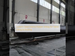 Coussin gonflable en caoutchouc marin sur mesure pour le levage et l'accostage de navires