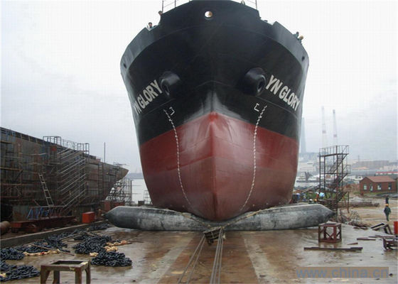 Qualité Airbags de lancement de bateau d'acier inoxydable pour la construction de navire de Drydock usine