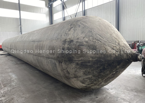 Qualité Durable Marine Rubber Airbag with 0.8-3 M Diameter and 4-25 M Length for Ship Launching and Salvaging usine