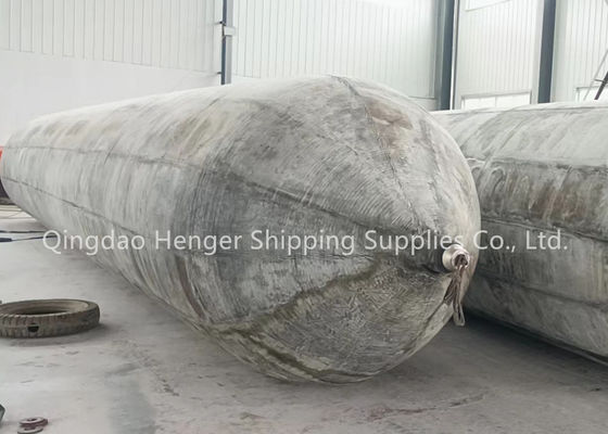 Qualité Marine Rubber Airbag with Anti Static Discharge Valve for Flammable Cargo Areas, 0.8-3 M Diameter and 4-25 M Length usine