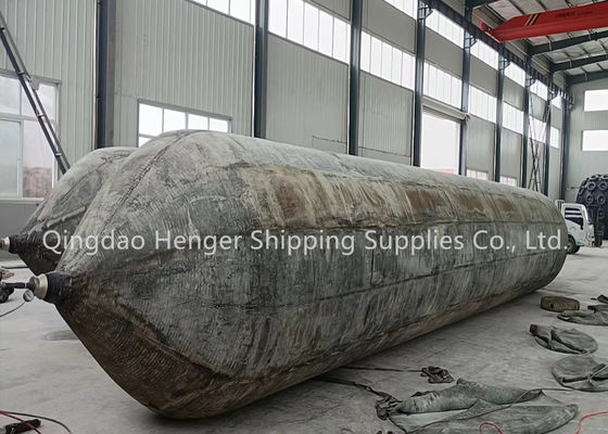 Qualité Marine Rubber Airbag with Sub Zero Temperature Compound for Polar Region Ship Launching in 0.8-3 M Diameter usine
