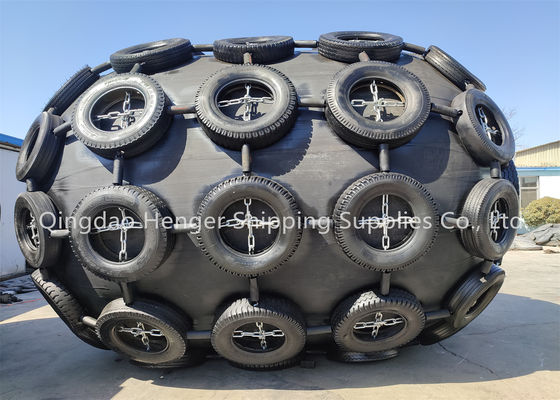 Qualité ISO 17357 Compliant Natural Rubber Pneumatic Rubber Fender with 50Kpa/80kpa Working Pressure for Marine Protection usine