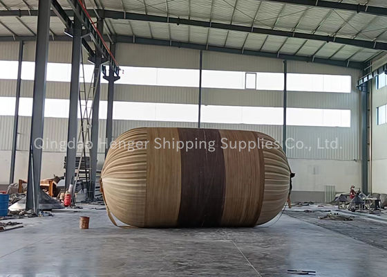 Qualité ISO 17357 Certified Pneumatic Rubber Fender with Natural Rubber Cover and 50Kpa/80kpa Working Pressure usine