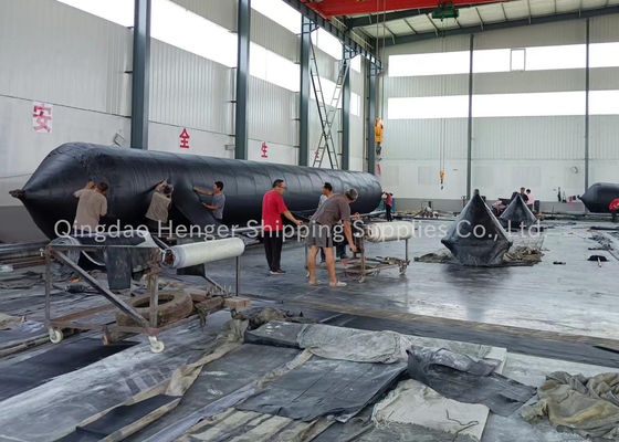 Qualité 5 coussins gonflables en caoutchouc marin à 10 couches pour le lancement de navires usine