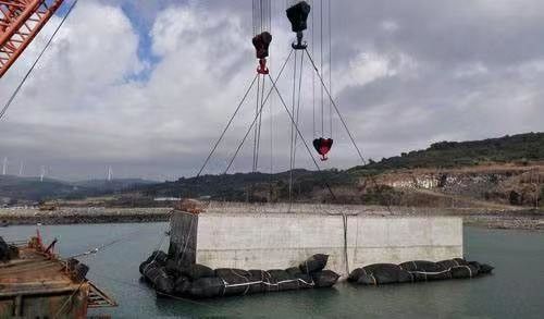 Qualité Marine Rubber Airbag For Launching noire et récupération usine