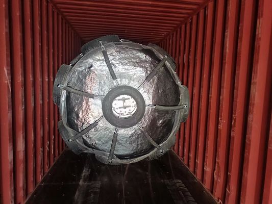 Qualité amortisseur rempli de mousse de 2X4m avec l'épaisseur à chaînes de la densité 19mm Polyurea de ³ du filet 70kg/M usine