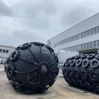 Qualité Défense Pneumatique en Caoutchouc 50/80kPa Noir Avec Bandes Jaunes Pour la Sécurité Maritime usine