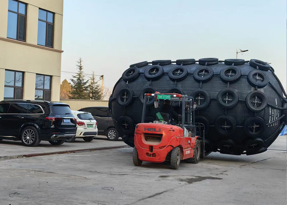 Qualité 3.3 mx6.5 m Parure pneumatique flottante en caoutchouc de type Yokohama usine
