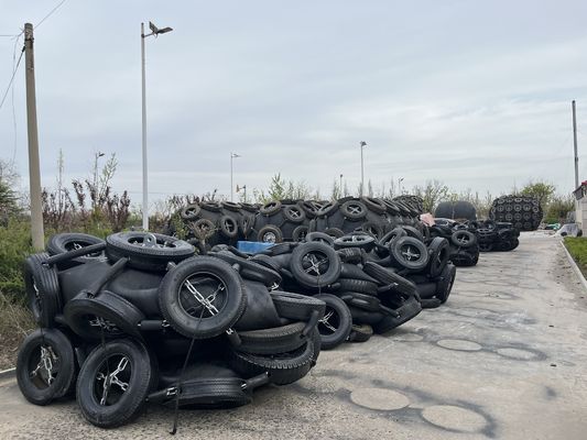 Qualité Certificat BV Yokohama Type STS STD Détecteur pneumatique en caoutchouc avec filet de pneus usine