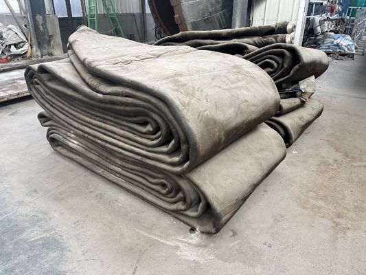 Qualité Airbags de lancement de navires en caoutchouc naturel marins personnalisés certifiés ISO usine