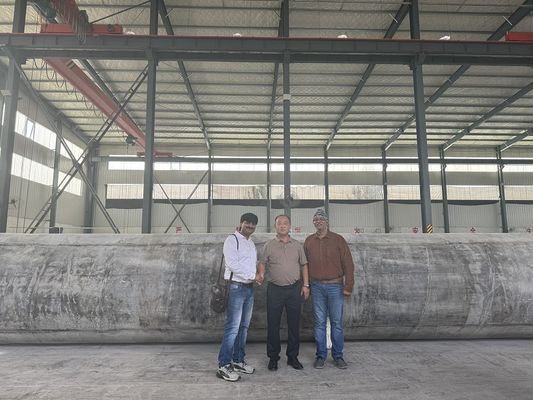 Qualité Airbags en caoutchouc pour le sauvetage et le levage des navires usine