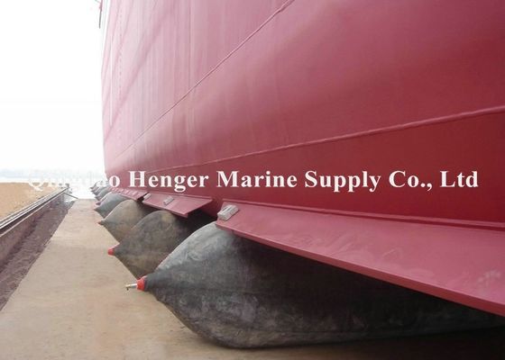 Qualité ISO 14409 Certified Marine Rubber Airbag with 80kpa Working Pressure and Natural Rubber Material usine