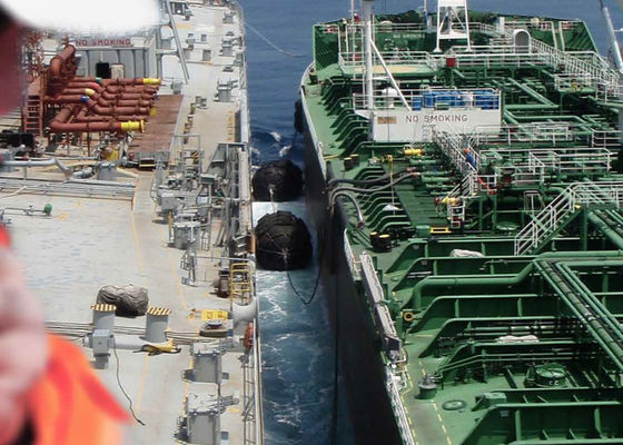 Qualité amortisseurs en caoutchouc marins gonflables de 0.05Mpa 0.08Mpa, bons amortisseurs en caoutchouc de dock flottant d'étanchéité d'air usine