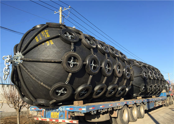 Qualité Pression 0.05MPa/0.08MPa interne initiale d'explosion d'amortisseur en caoutchouc marin de pneu d'avion anti usine