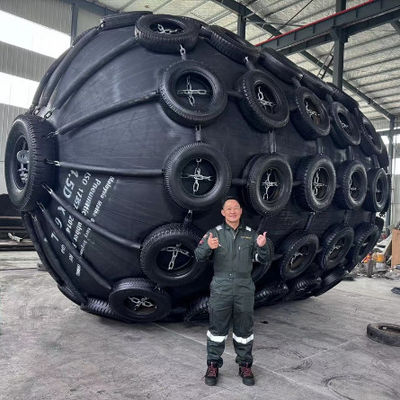 Qualité Fender en caoutchouc de type Yokohama de 0,5 x 1 m avec certificat Bv usine