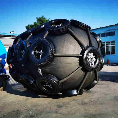 Qualité ISO17357 Pneumatique de caoutchouc à dériveurs de 2,0x3,5 m de qualité marine usine