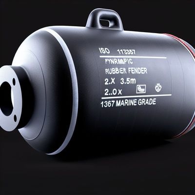 Qualité ISO17357 Pneumatique de caoutchouc à dériveurs de 2,0x3,5 m de qualité marine usine