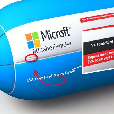 Qualité Fender marin rempli de mousse EVA pour la sécurité portuaire et offshore usine