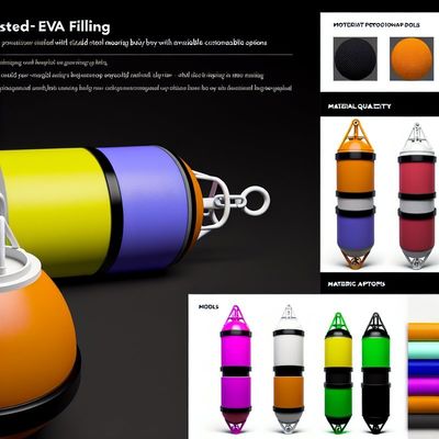 Qualité Bouée d'amarrage en acier avec remplissage EVA - Tailles et couleurs personnalisées usine