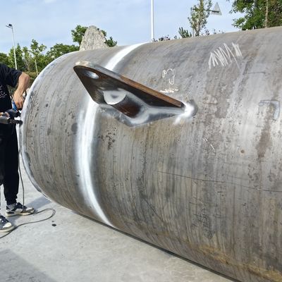 Qualité Bouée d'amarrage flottante en acier de grand diamètre pour applications offshore marines usine