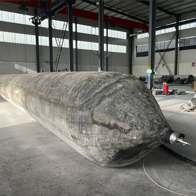 Qualité Marine Rubber Airbag with Aramid Cord Reinforcement for Heavy Ship Launching in 0.8-3 M Diameter and 4-25 M Length usine