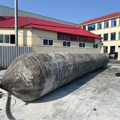 Qualité Marine Rubber Airbag with Integrated Inflation Hose Connection for Quick Air Supply in 0.8-3 M Diameter and 4-25 M Length usine