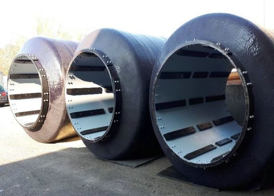 Qualité Polyuréthane 1110KN EVA Foam Filled Marine Fender de 4000MM usine