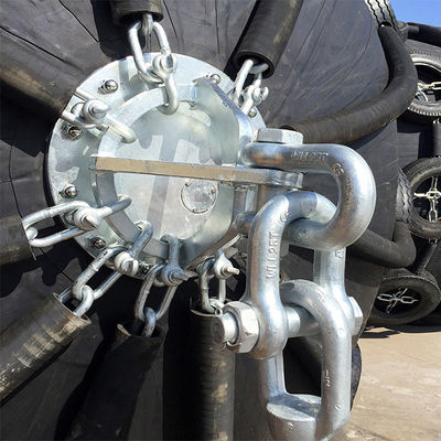 Qualité Défense pneumatique en caoutchouc naturel à haute élasticité conforme à la norme ISO 17357 pour utilisation anti-collision dans les ports usine