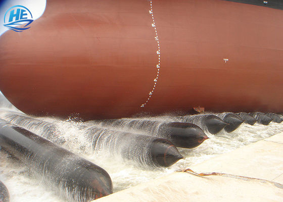 Qualité D1.0m*L10m résistant Marine Airbags For Ship Launching gonflable usine