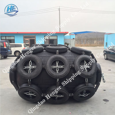 Qualité Amortisseur marin pneumatique foncé de bonne étanchéité d'air pour les navires de conteneur CCS usine