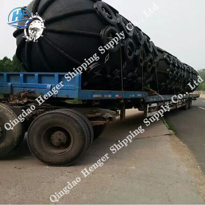 Qualité La grande énergie d'amortisseur d'amortisseur en caoutchouc en caoutchouc pneumatique noir léger de dock jeûnent installation usine