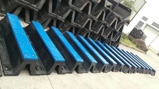 Qualité H200 * L800 type en caoutchouc marin amortisseur de l'amortisseur V pour le bateau 2 ans de garantie usine