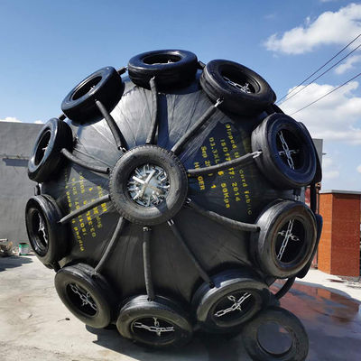 Qualité Type en caoutchouc pneumatique standard amortisseur de bride d'amortisseur d'OIN 17357 de Yokohama usine