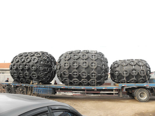 Qualité 50KPa/80Kpa OIN 17357 a délivré un certificat le type en caoutchouc pneumatique de Yokohama d'amortisseurs usine