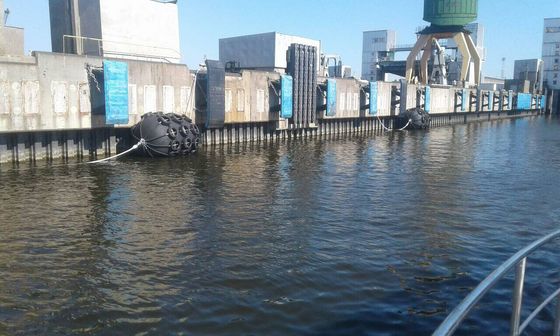 Qualité Amortisseur marin en caoutchouc net de l'amortisseur 2000x4000mtr 50kpa Pnuematic de dock de pneu usine