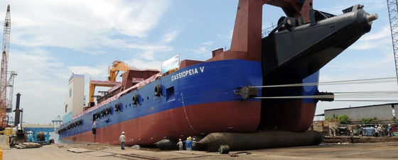 Qualité Airbags de lancement Marine Lifting Airbag de bateau global en caoutchouc 10 couches usine