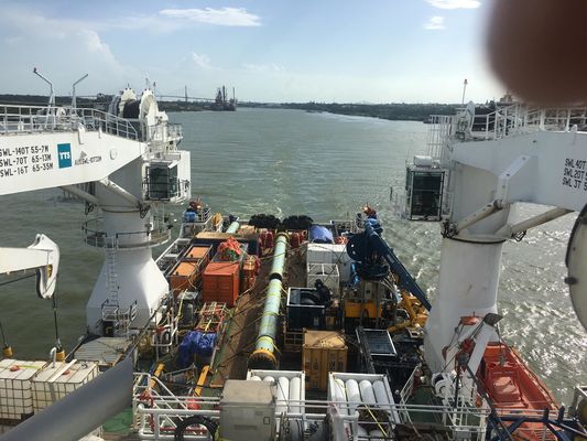 Qualité type submersible de la bride 50kpa amortisseur en caoutchouc pneumatique de Yokohama d'amortisseur pour l'amarrage à quai de bateau usine
