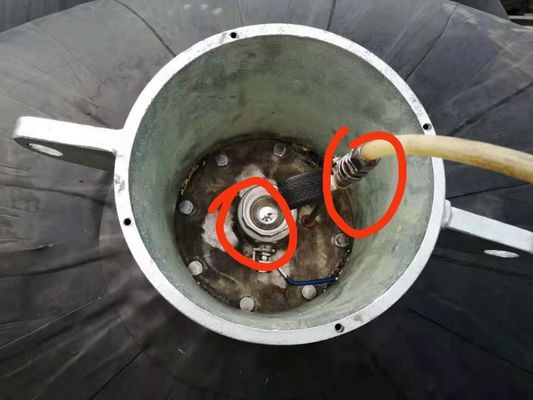 Qualité type certification submersible pneumatique gonflable de la bride 80kpa de l'amortisseur Iso17357 usine