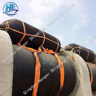 Qualité La BV délivrent un certificat le levage lourd en caoutchouc de lancement d'airbags de bateau pneumatique usine