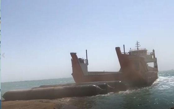 Qualité 8 couches embarquent la certification en caoutchouc de lancement de l'airbag CCS LRS de bateau d'airbag usine