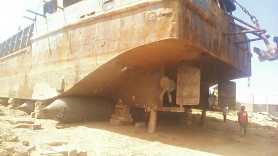 Qualité 8 couches embarquent la certification en caoutchouc de lancement de l'airbag CCS LRS de bateau d'airbag usine