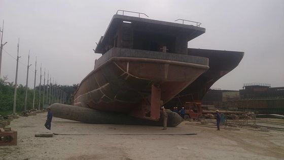 Qualité 250T/M Marine Salvage Airbags Ship Launching et airbag de levage usine