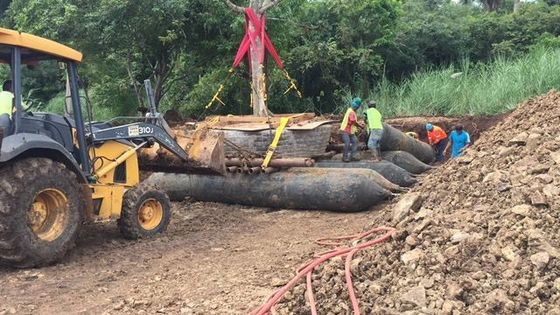 Qualité navire à haute pression de lancement Marine Airbags d'airbags du bateau 18mtr usine