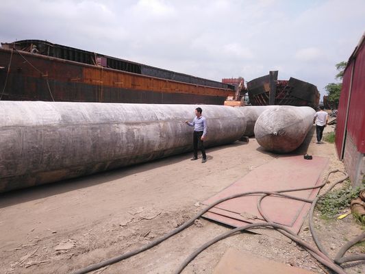 Qualité 16m Marine Rubber Airbag Boat Lift Marine Salvage Airbag usine