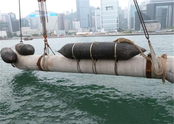 Qualité Aide Marine Salvage Pneumatic Rubber Airbag de flottabilité avec la soupape de sûreté usine