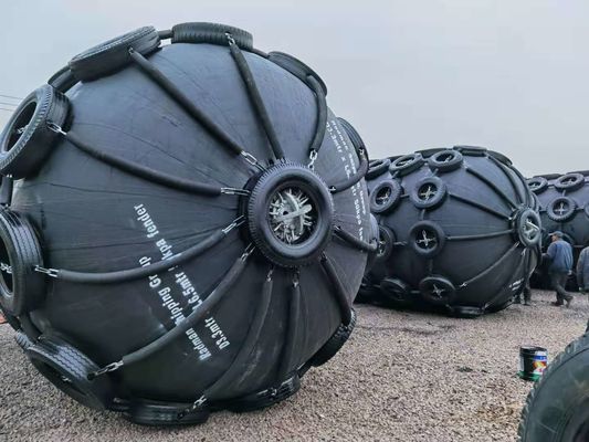 Qualité Certificat en caoutchouc standard de la BV d'amortisseur d'IS0 17357 50Kpa Yokohama usine