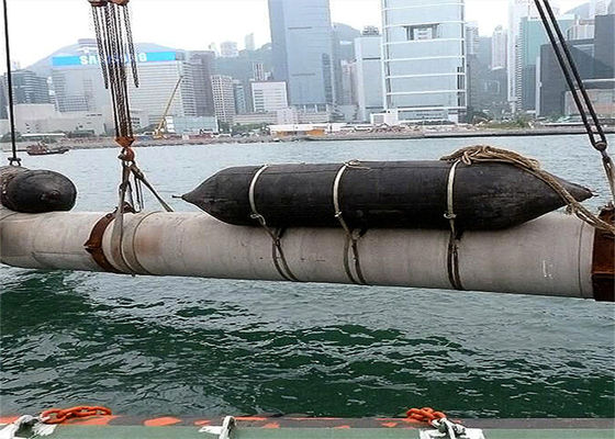 Qualité ISO 14409 Certified Pneumatic Rubber Fender - Natural Rubber Marine Airbag with 80kpa Working Pressure usine