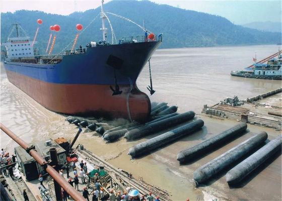 Qualité ISO 14409 Certified Pneumatic Rubber Fender - Natural Rubber Marine Airbag with 80kpa Working Pressure usine