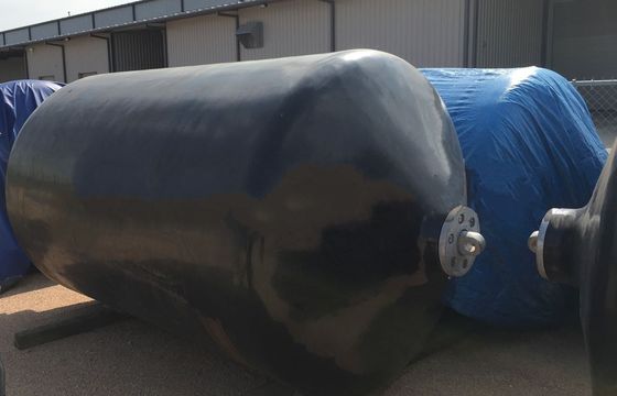 Qualité Positive Buoyancy Foam Filled Fender with Customized Size and High-Density Foam Core for Marine Dock Protection usine
