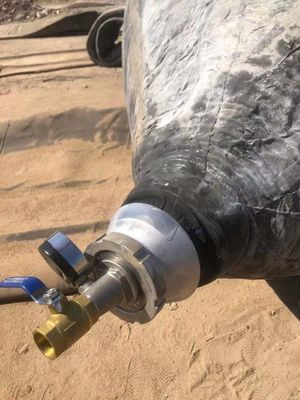 Qualité Marine Rubber Airbag For Launching noire et récupération usine